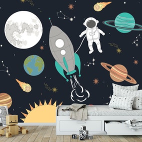 Space Adventure Wall Mural
