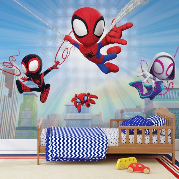 Marvel Spidey Kids Wall Mural image 1 of 4