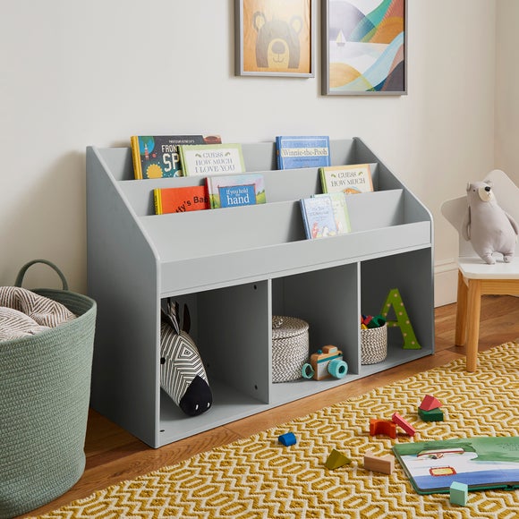 Grey deals bookcase dunelm