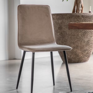 Cedar & Sage Set Of 2 Wamba Velvet Dining Chairs