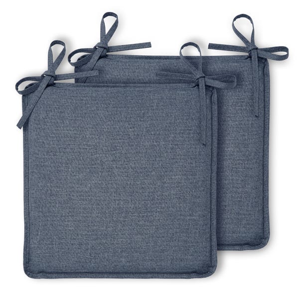 Set of 2 Textured Water Resistant Seat Pads image 1 of 1