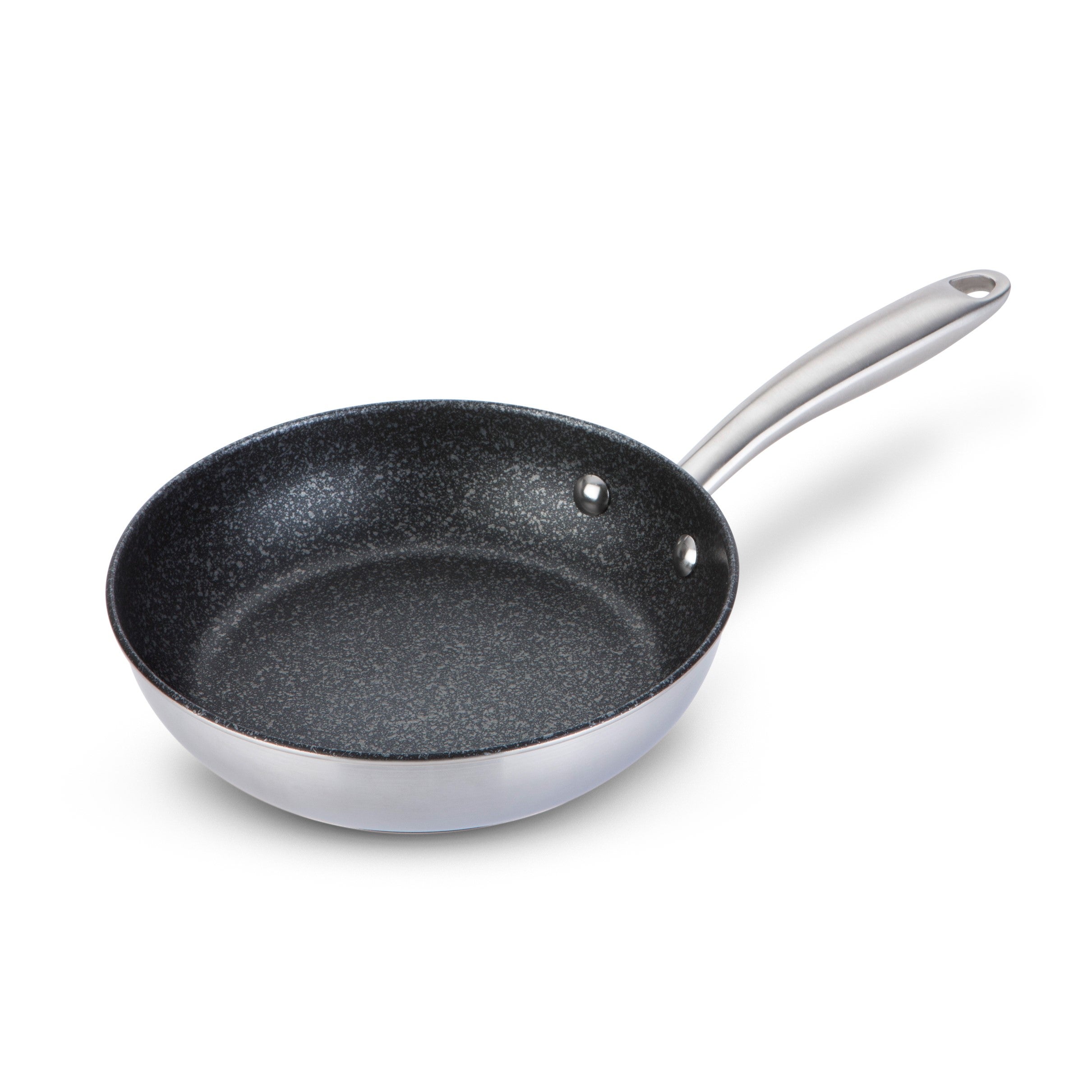 Prestige Scratch Guard Non-Stick Stainless Steel Frying Pan, 21cm