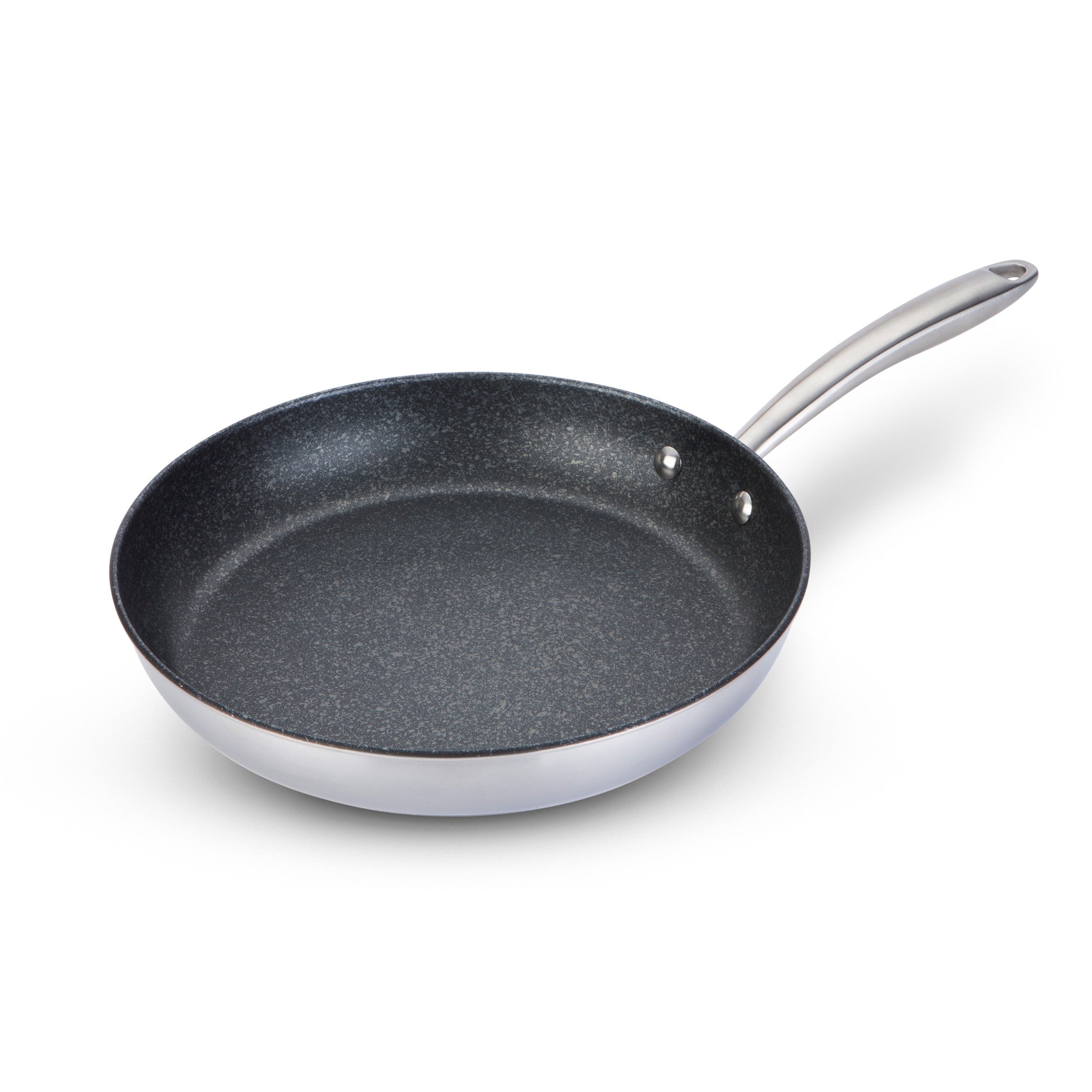Prestige Scratch Guard Non-Stick Stainless Steel Frying Pan, 29cm