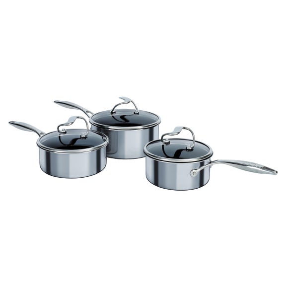 Circulon C Series 3 Piece Saucepan Set Dunelm