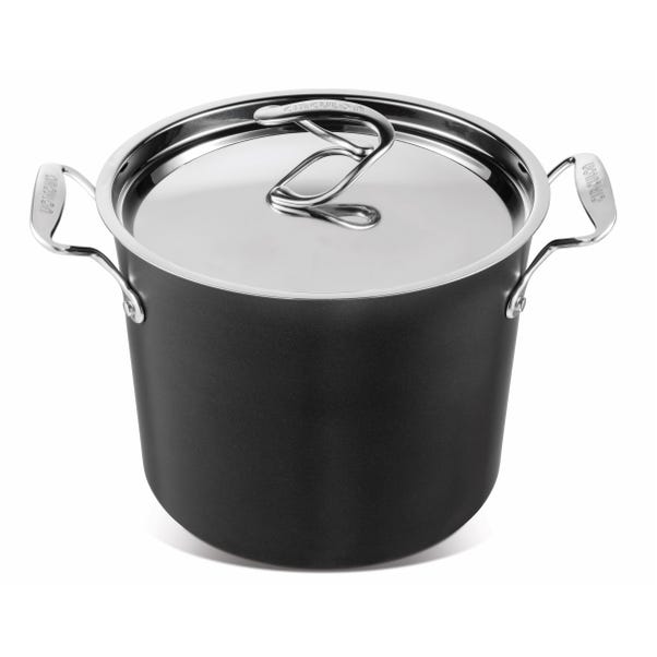 Circulon Style Hard Anodised 24cm Stockpot with Lid image 1 of 4