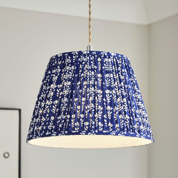 Joyce Conical Classic Blue Lamp Shade image 1 of 5