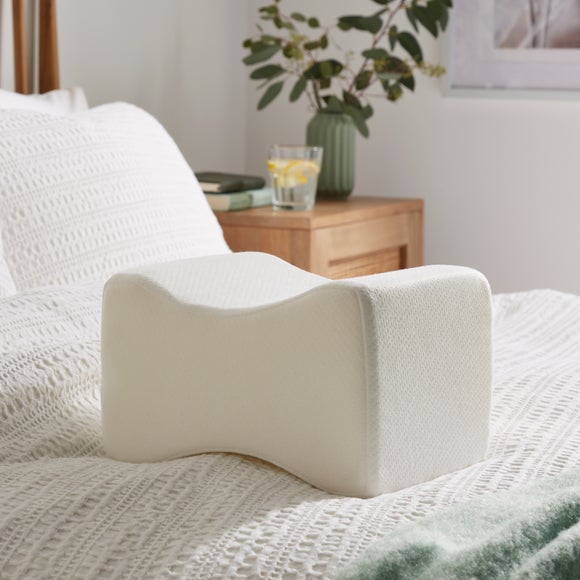 Knee Wedge Memory Foam Medium Support Pillow Dunelm