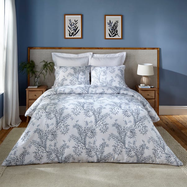 Dorma Sea Vine 100% Cotton Duvet Cover & Pillowcase Set image 1 of 5