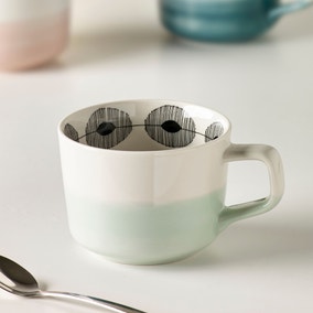 Set of 2 MissPrint Dewdrops Mugs