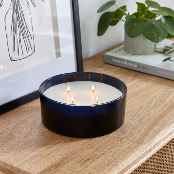 Sundried Linen Large Multi Wick Candle Dunelm