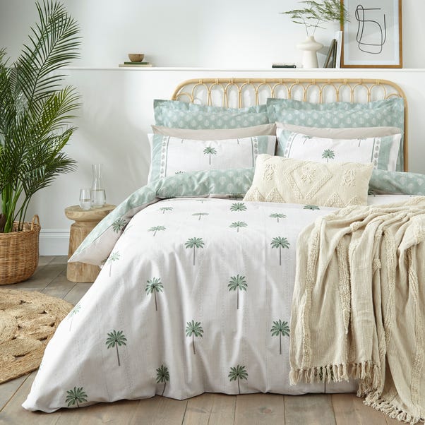 Palm Tree Duvet Cover & Pillowcase Set image 1 of 5