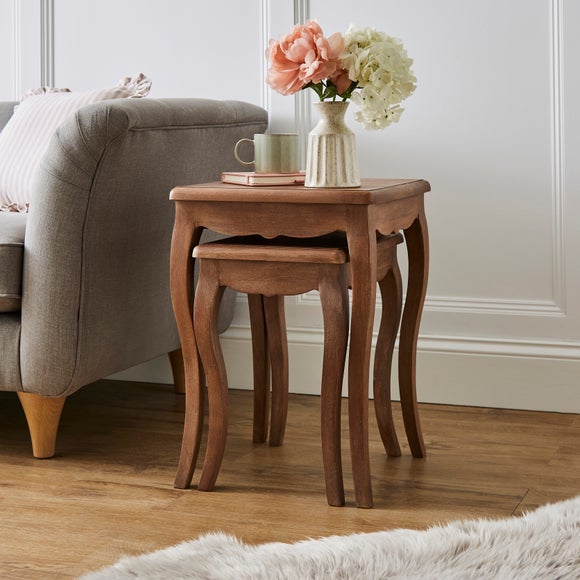 Oak side on sale table dunelm