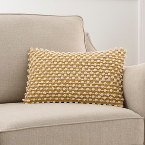 Jersey Bobble Rectangle Cushion Cover
