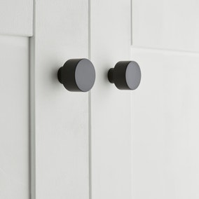 Set of 2 Helsinki Chunky Cylinder Door Knob