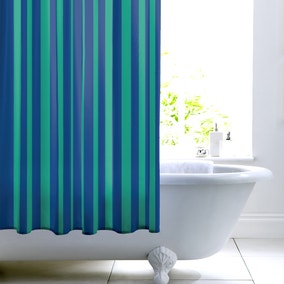 Bold Stripe Shower Curtain