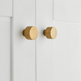 Set of 2 Helsinki Chunky Cylinder Door Knob