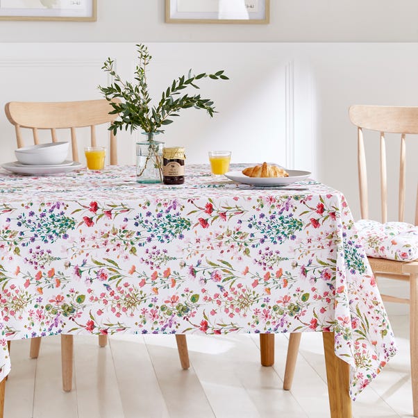 Watercolour Floral Tablecloth image 1 of 2