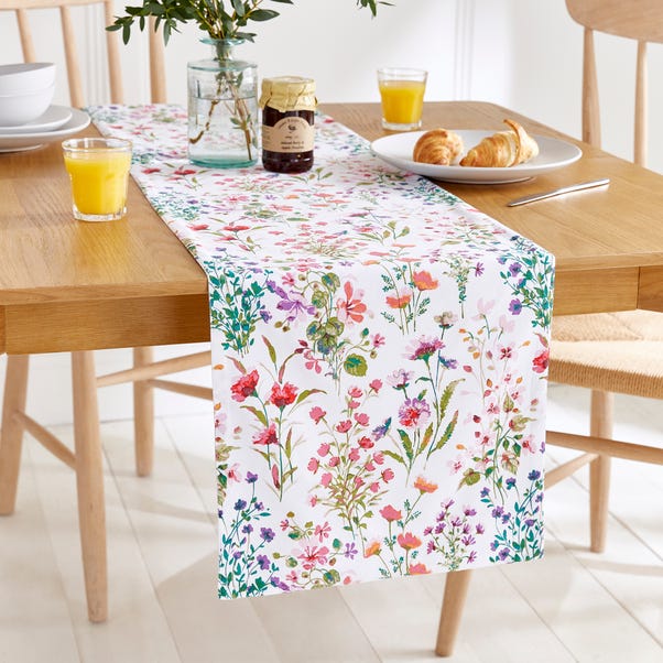 Watercolour Floral Table Runner image 1 of 1