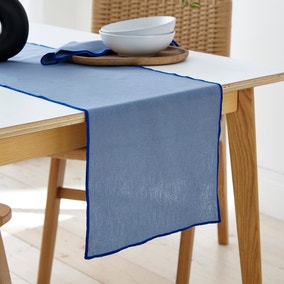 Contrast Stitch Table Runner