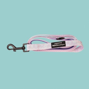 Pink Flowers Dog Lead
