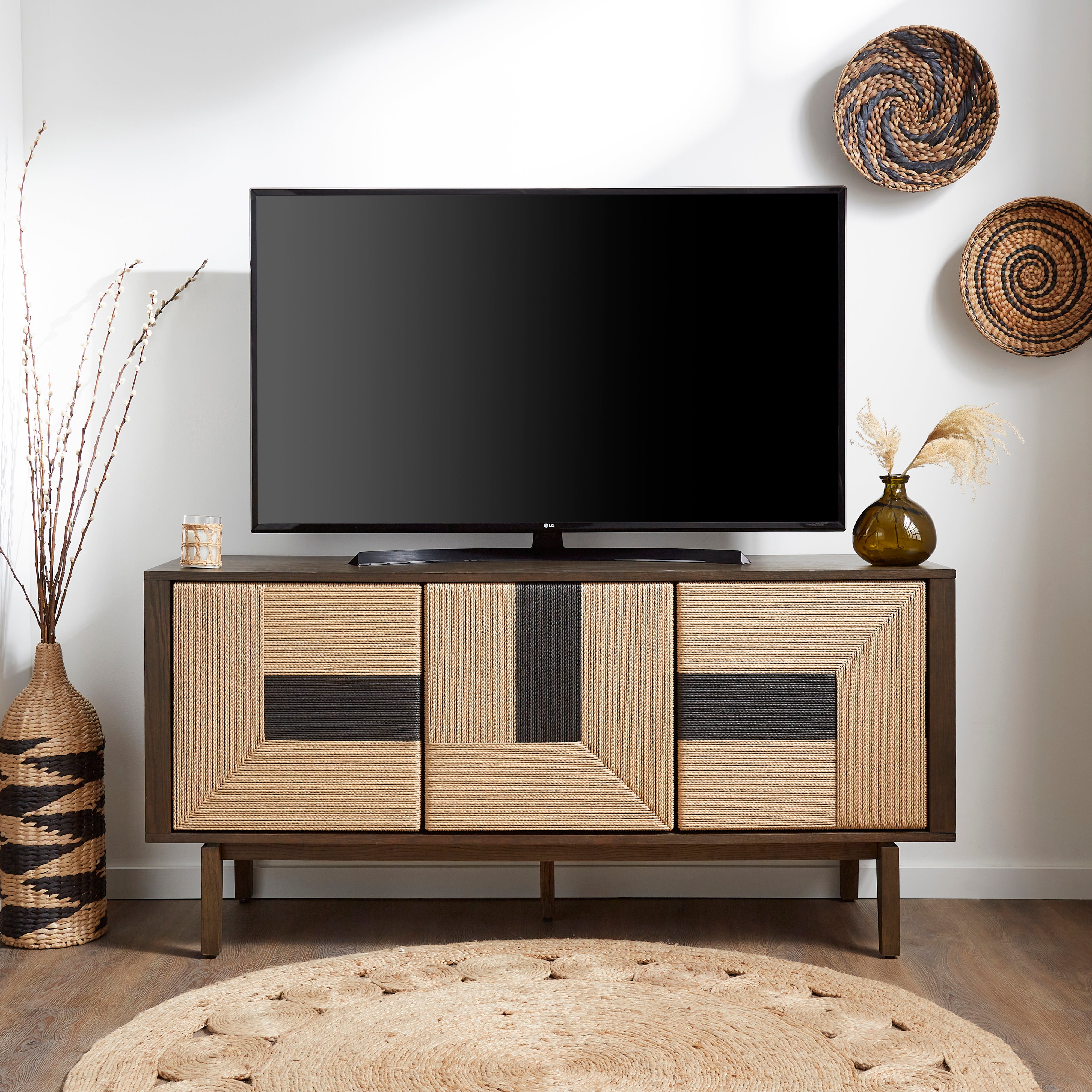 Bodhi Large Tv Sideboard Brown