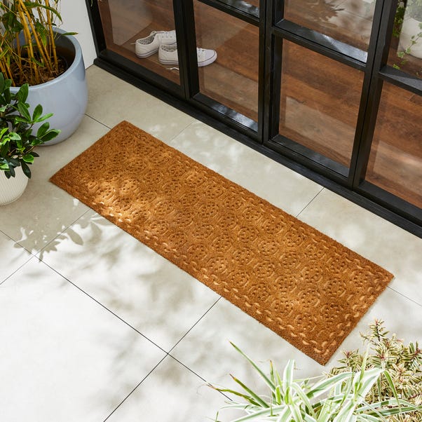 Pressed Patio Coir Doormat image 1 of 4
