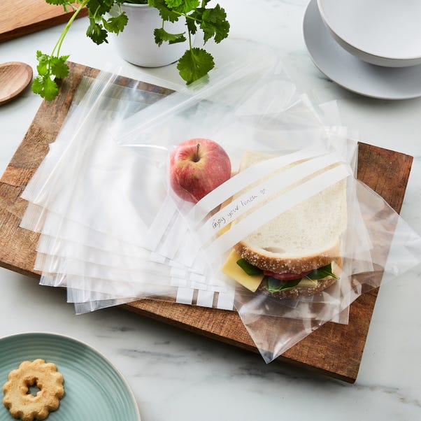Pack of 75 Dunelm Sandwich Bags image 1 of 3