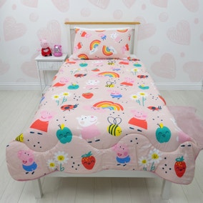 Peppa Pig Washable 4 Tog Coverless Duvet with Pillowcase