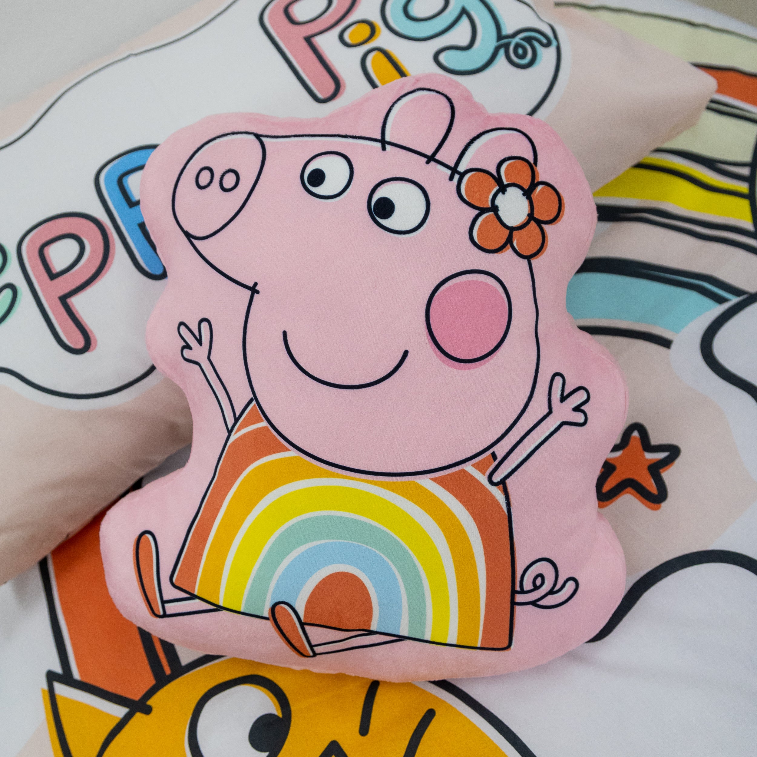 Photos - Pillowcase Peppa Pig Cushion Pink 