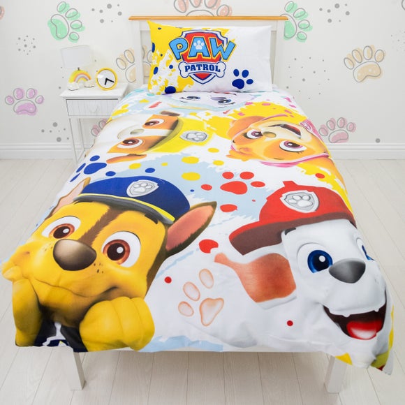 Paw patrol duvet deals cover