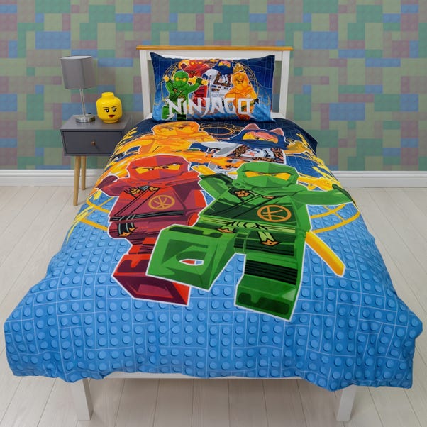Lego Ninjago Duvet Cover & Pillowcase Set, Single image 1 of 4