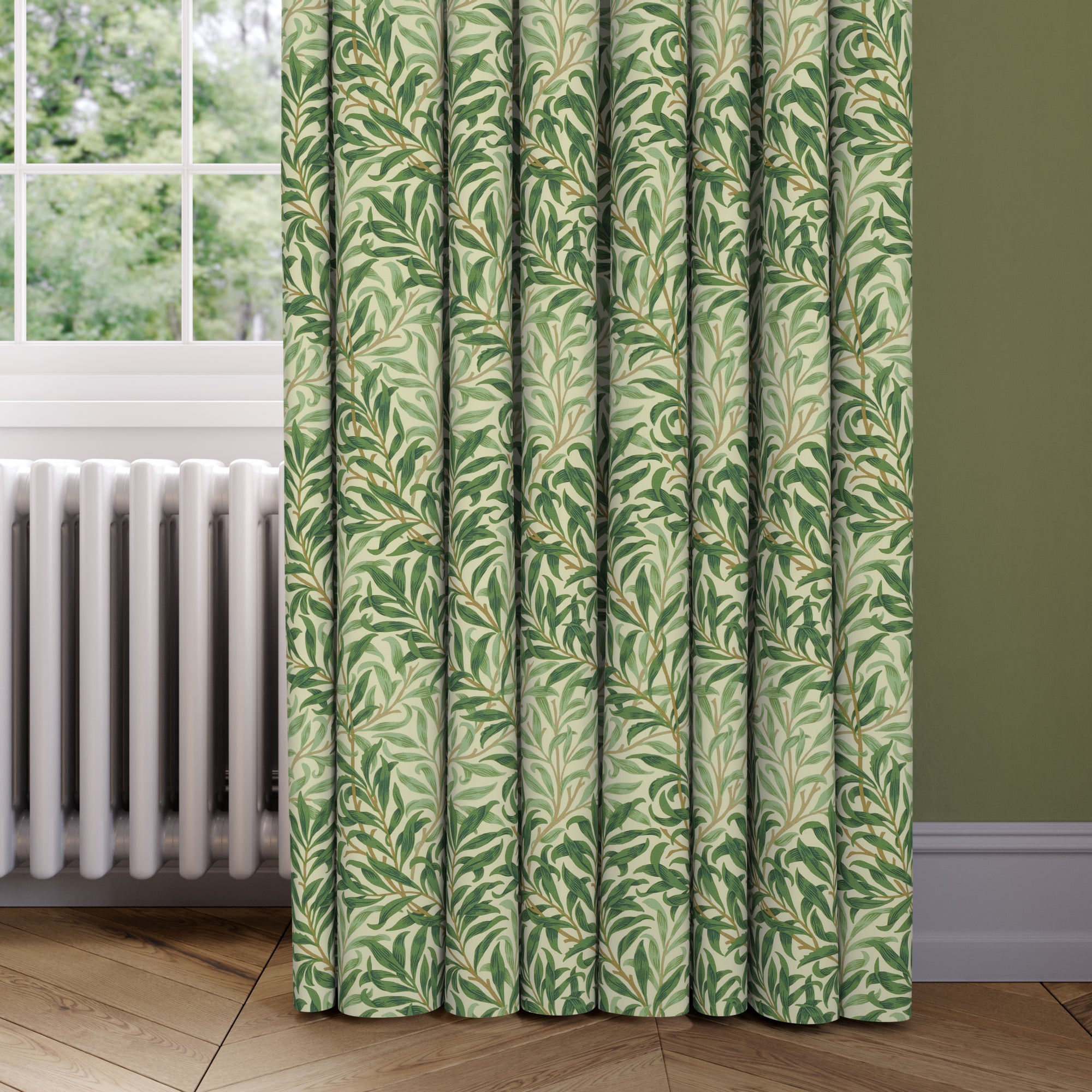 William Morris At Home Willow Bough Made To Measure Fabric Sample Willow Bough Fern