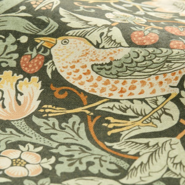 William Morris At Home Strawberry Thief Made To Measure Fabric Sample Strawberry Thief Clay