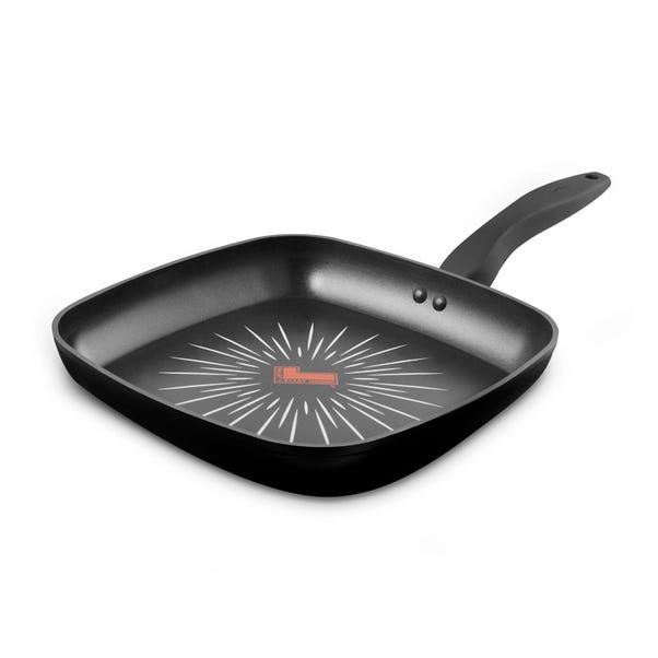 Tower Smart Start Non-Stick Forged Aluminium Grill Pan, 26cm image 1 of 9