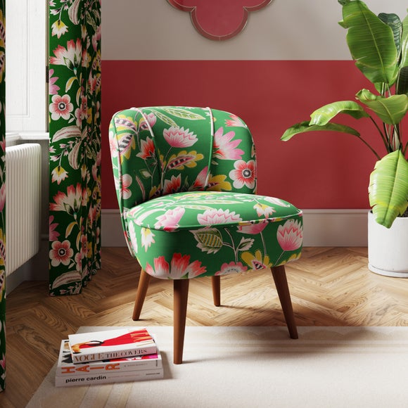 Floral store pattern chair