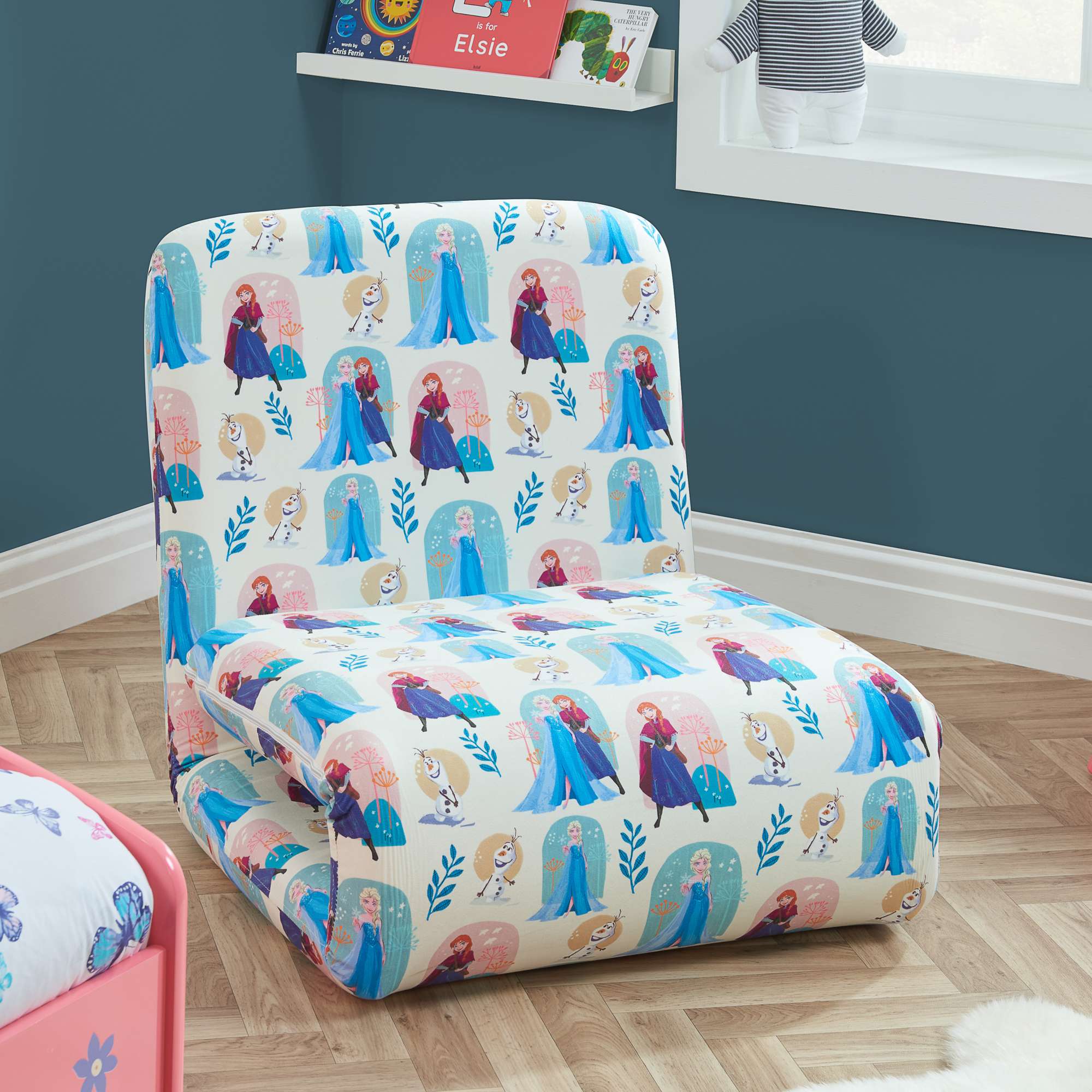Disney Frozen Fold Out Single Chair Bed
