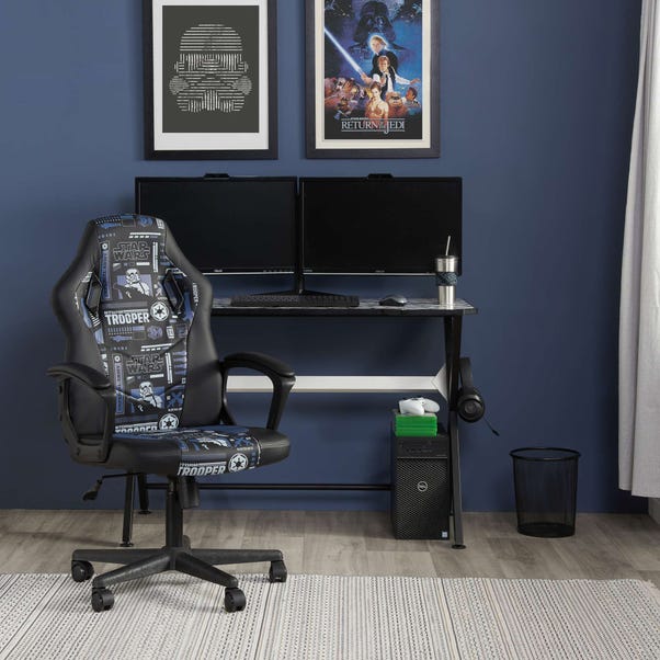 Star Wars Blue Gaming Chair image 1 of 10