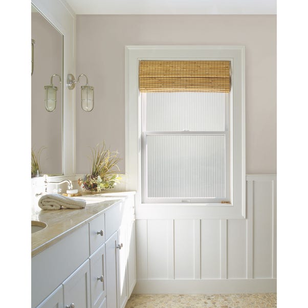 Static Cling Reeded Privacy Window Film image 1 of 4