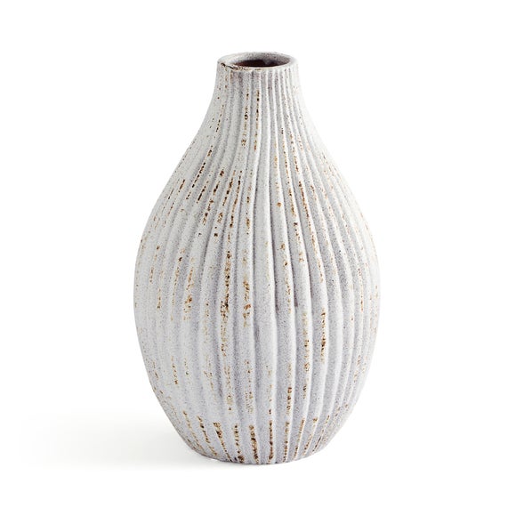 Photo 3 of Ribbed Stone Bottle Vase