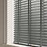 Made To Measure Charcoal Venetian Blind Sample 50mm Charcoal