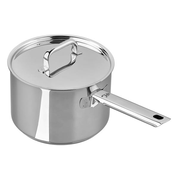 Tala Performance Superior Stainless Steel Deep Saucepan with Lid, 18cm image 1 of 5