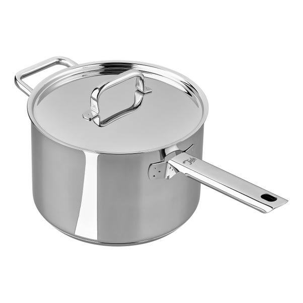 Tala Performance Superior Stainless Steel Deep Saucepan with Lid, 20cm image 1 of 6