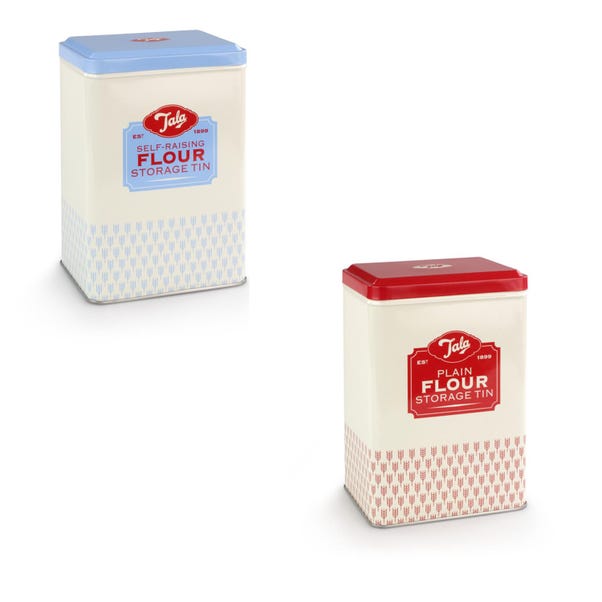 Tala Set of 2 Flour Storage Tins image 1 of 2
