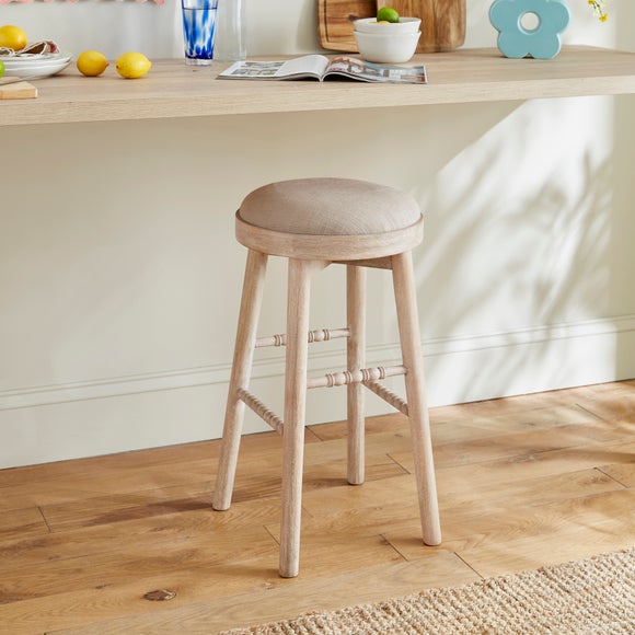 Wooden bar stools dunelm sale