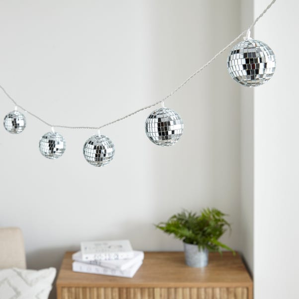 Disco Ball String Lights image 1 of 5