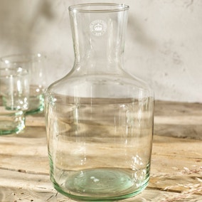 Kew Living Jewels Recycled Carafe Etched Logo