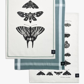 Set of 3 Kew Living Jewels Tea Towels