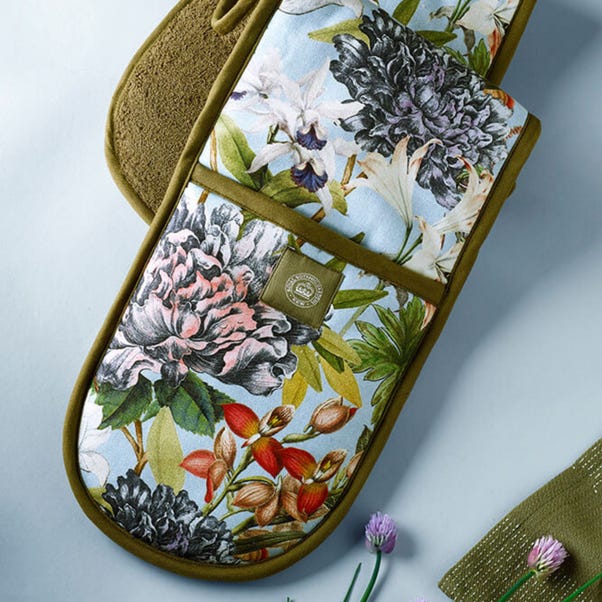 Kew Bee Floral Double Oven Glove image 1 of 3