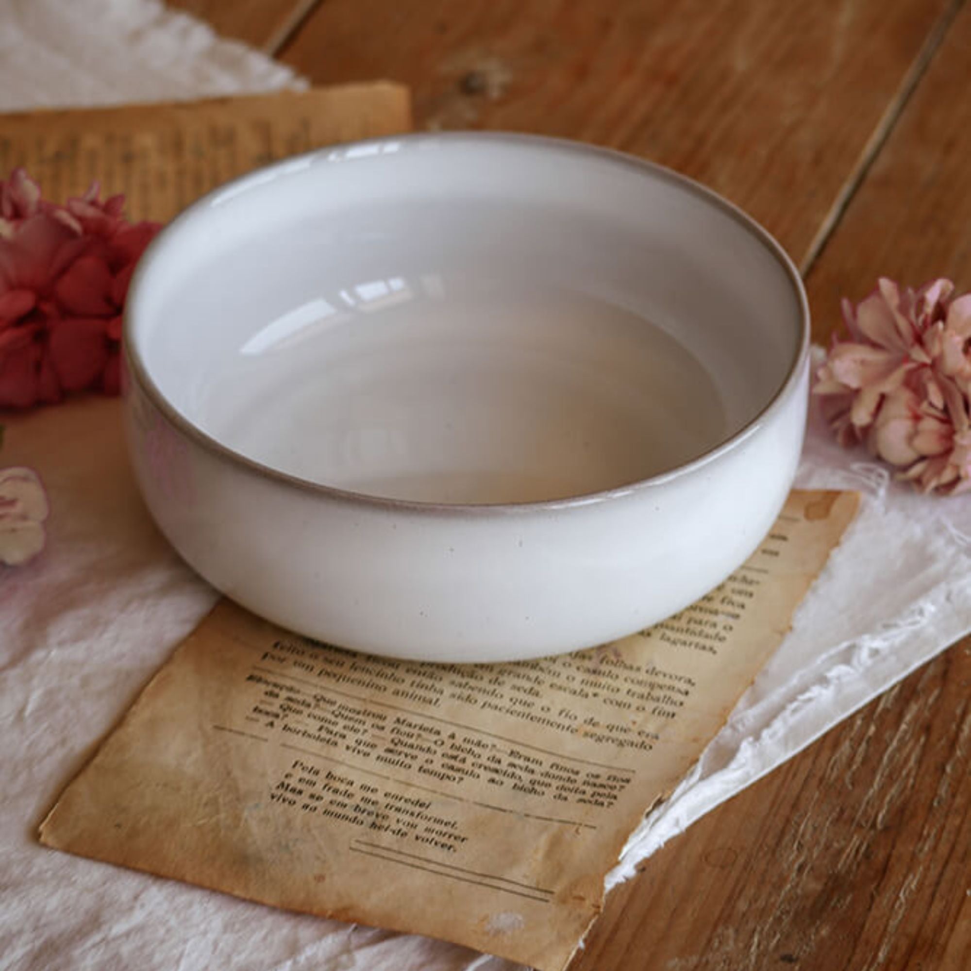 Set Of 2 Nosse Svelte Cereal Bowls Stone