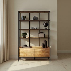 Bryant Tall And Wide Shelving Unit